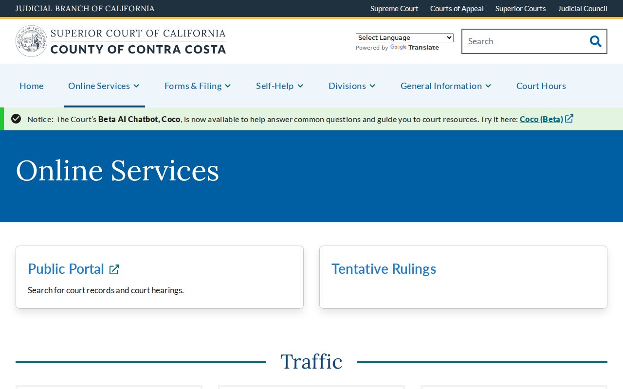 El Cerrito residents directory Contra Costa court search